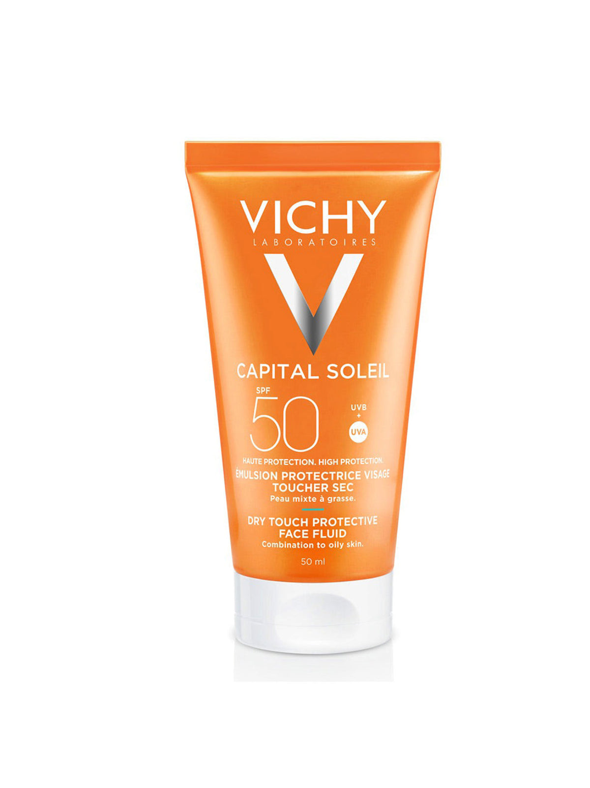 Image for Capital Soleil Mattifying Dry Touch Face Fluid Spf50