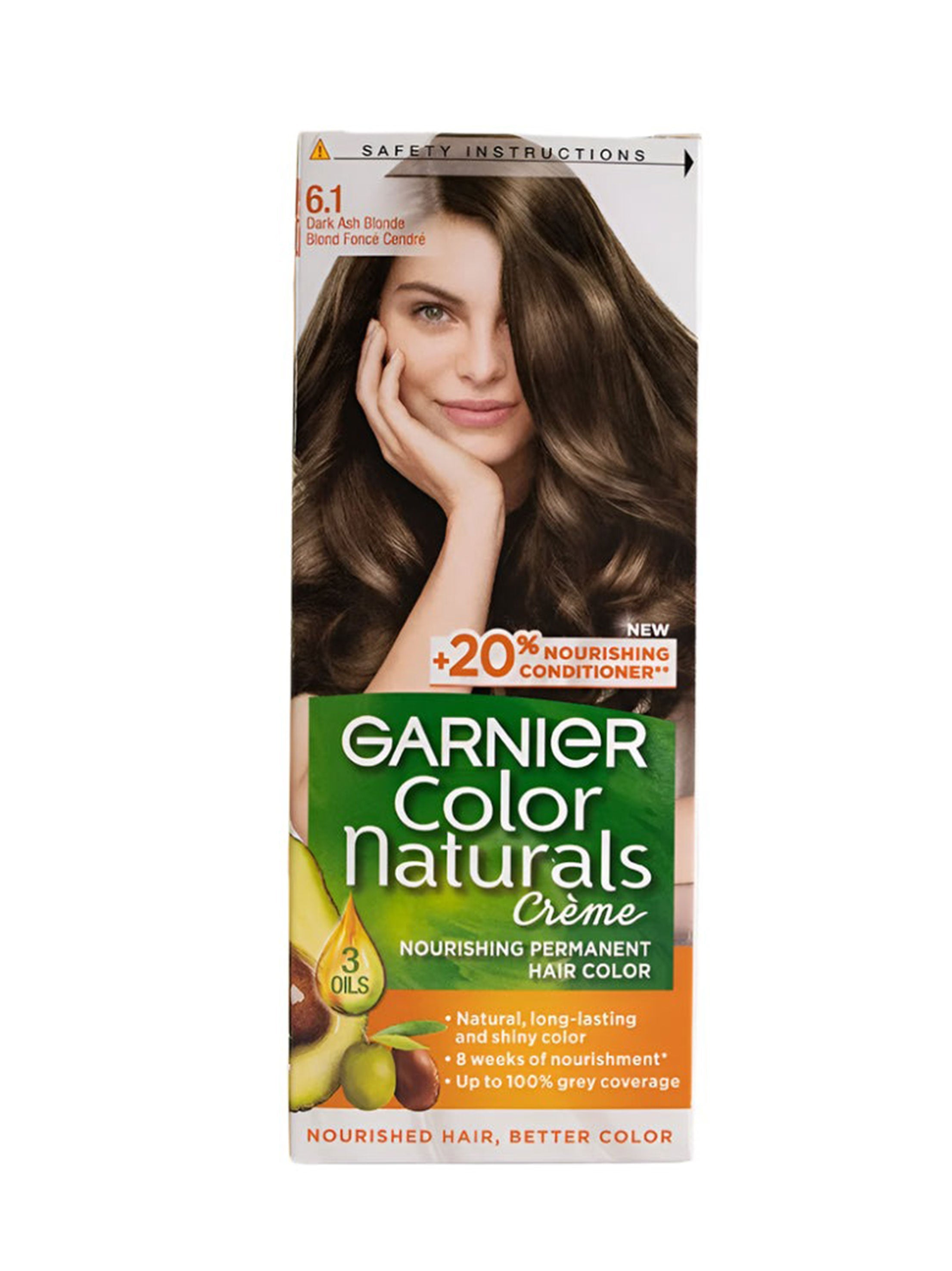 Image for Permanent Color- 6.1 Dark Ash Blond
