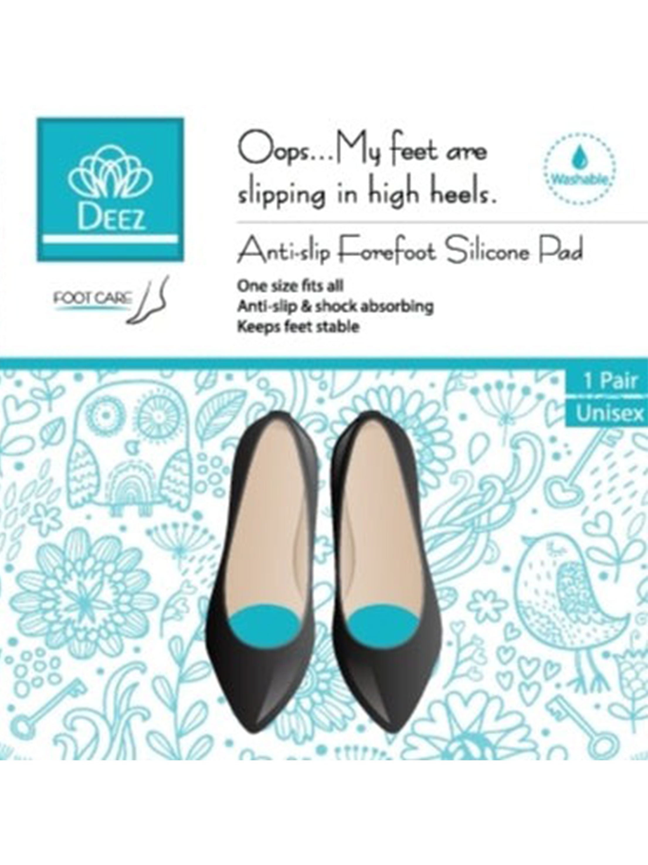 Image for Anti-Slip Forefoot Silicone Pads