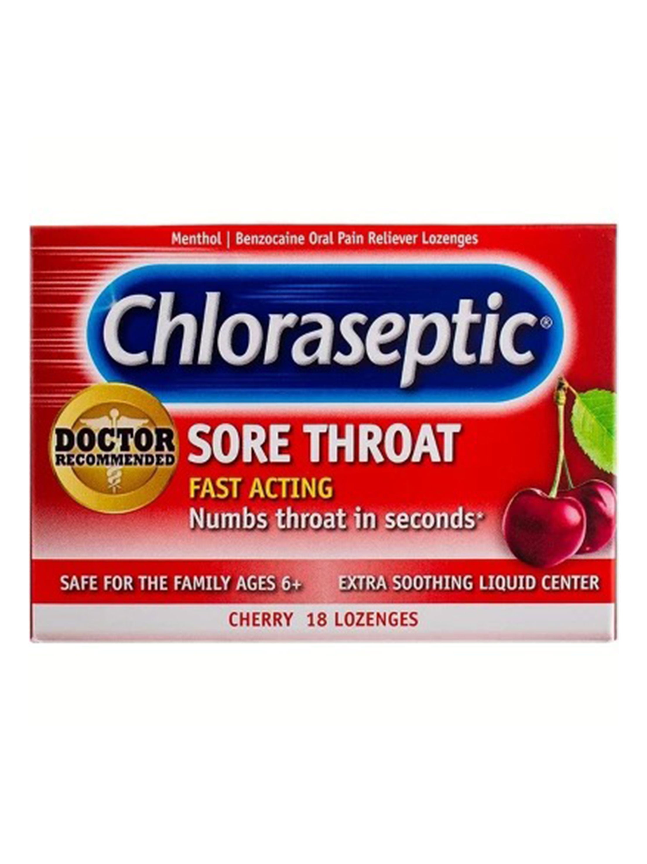 Image for Sore Throat Lozenges-Cherry