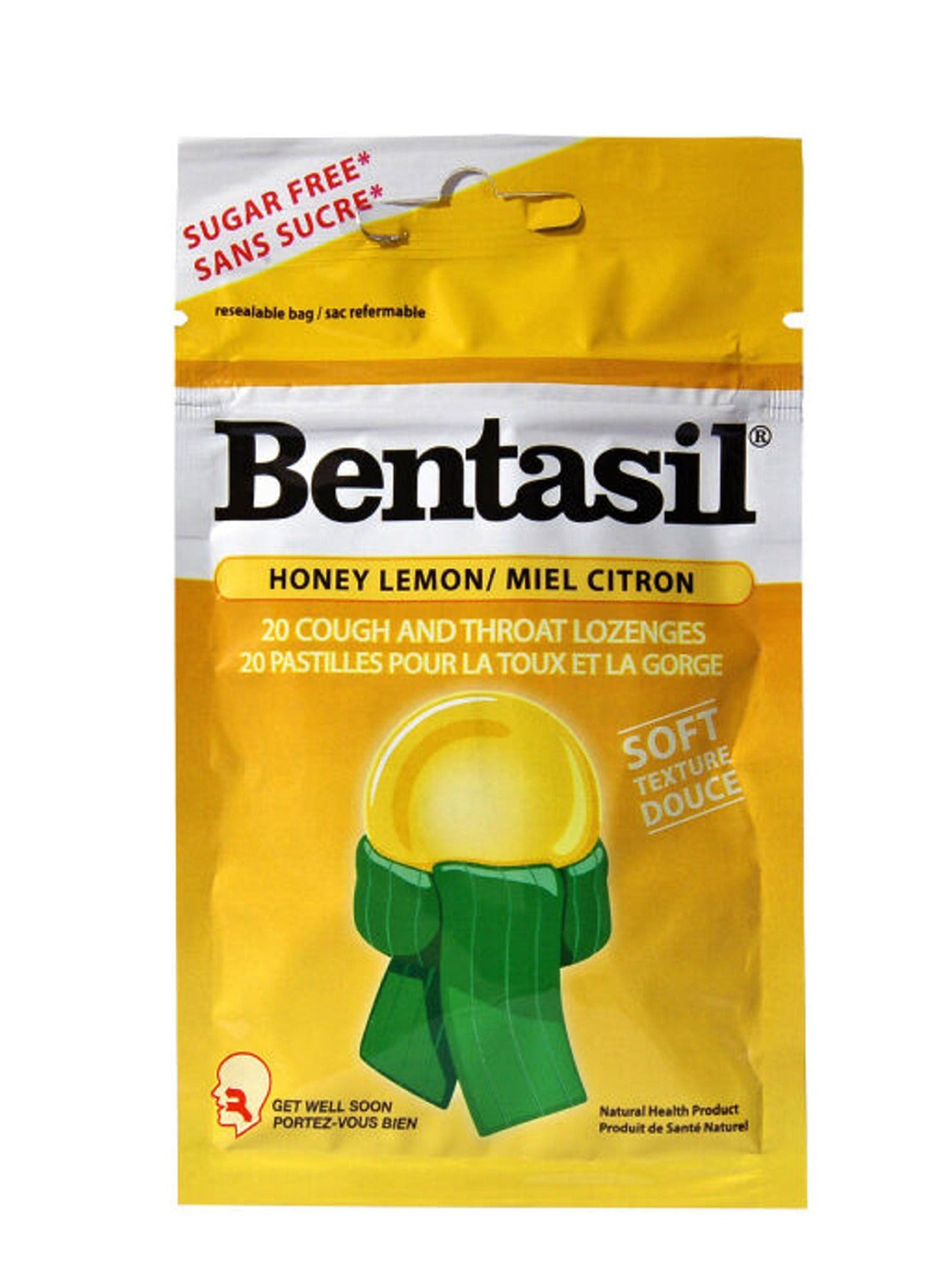 Image for Throat Lozenges-Honey Lemon