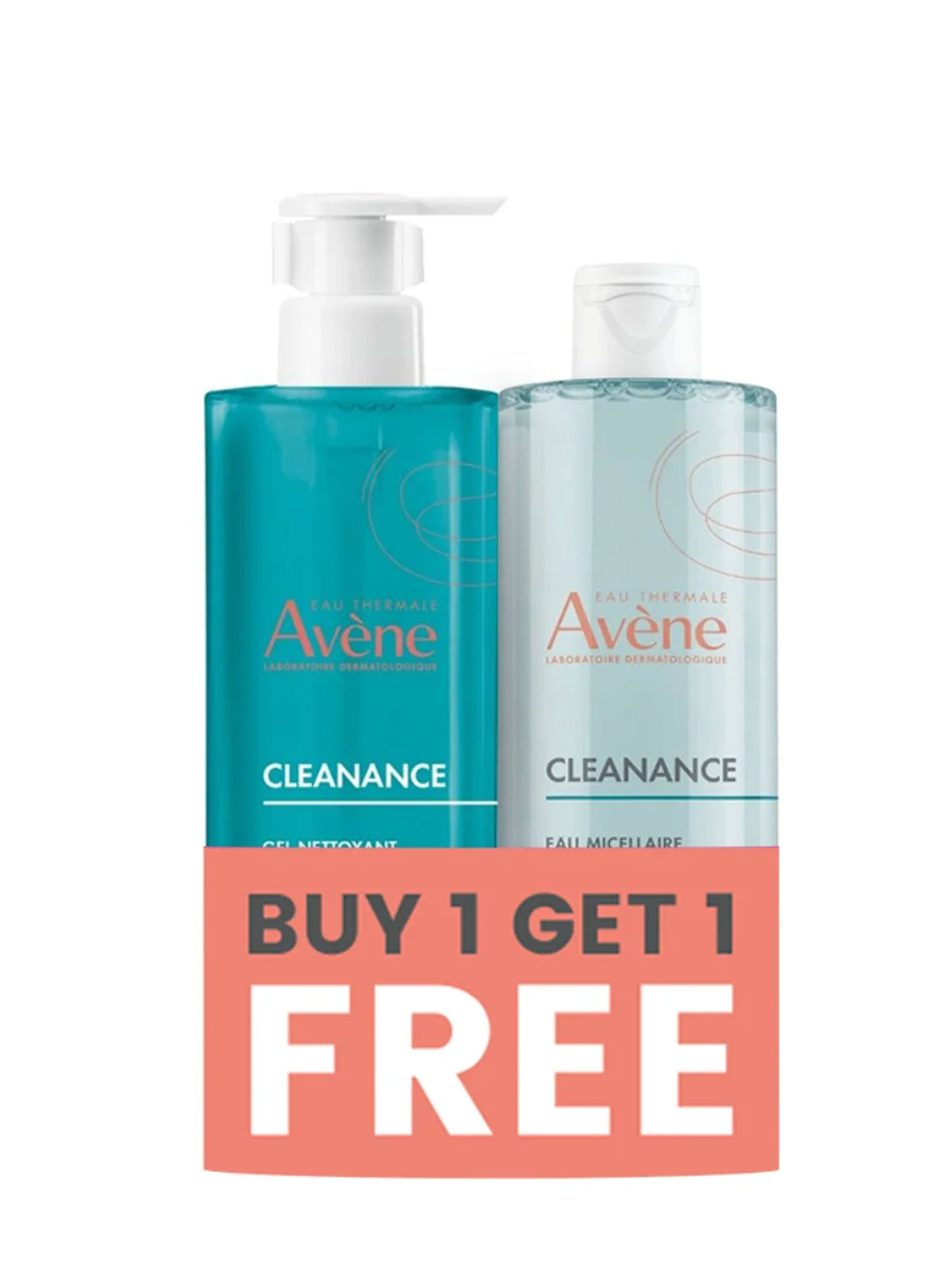 Image for Avene Cleanance Micellar Water 400ml + FREE Cleanance Cleansing Gel 400ml