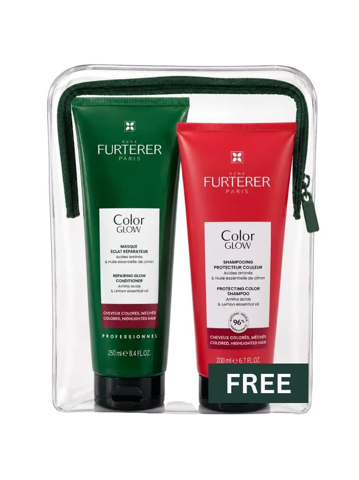Image for Rene Furterer Color Glow Repairing Mask & get a FREE 200ml Color Glow Shampoo