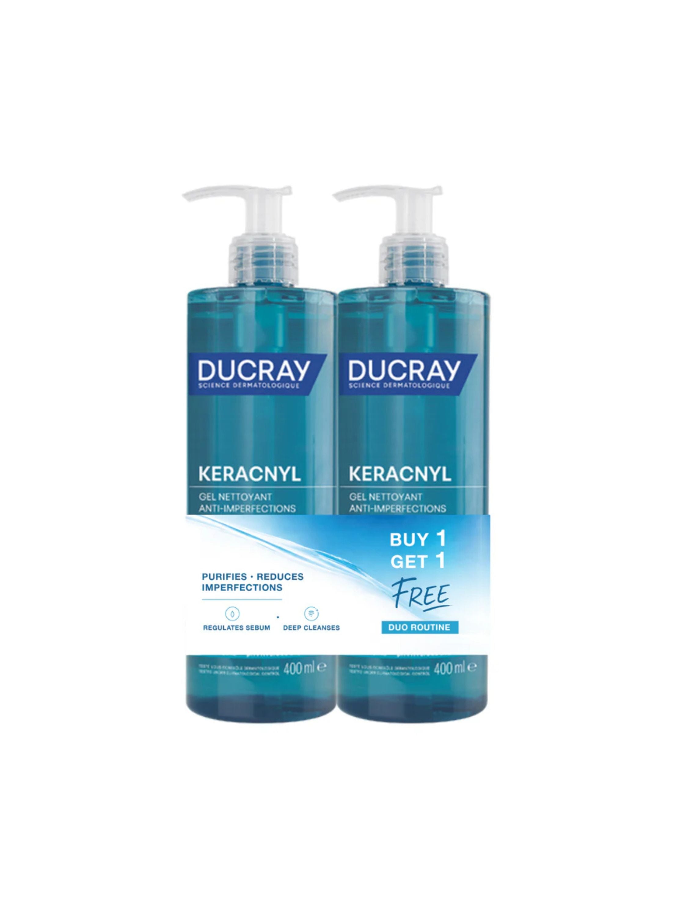 Ducray - Keracnyl Foaming Gel Buy 1 Get 1 Free