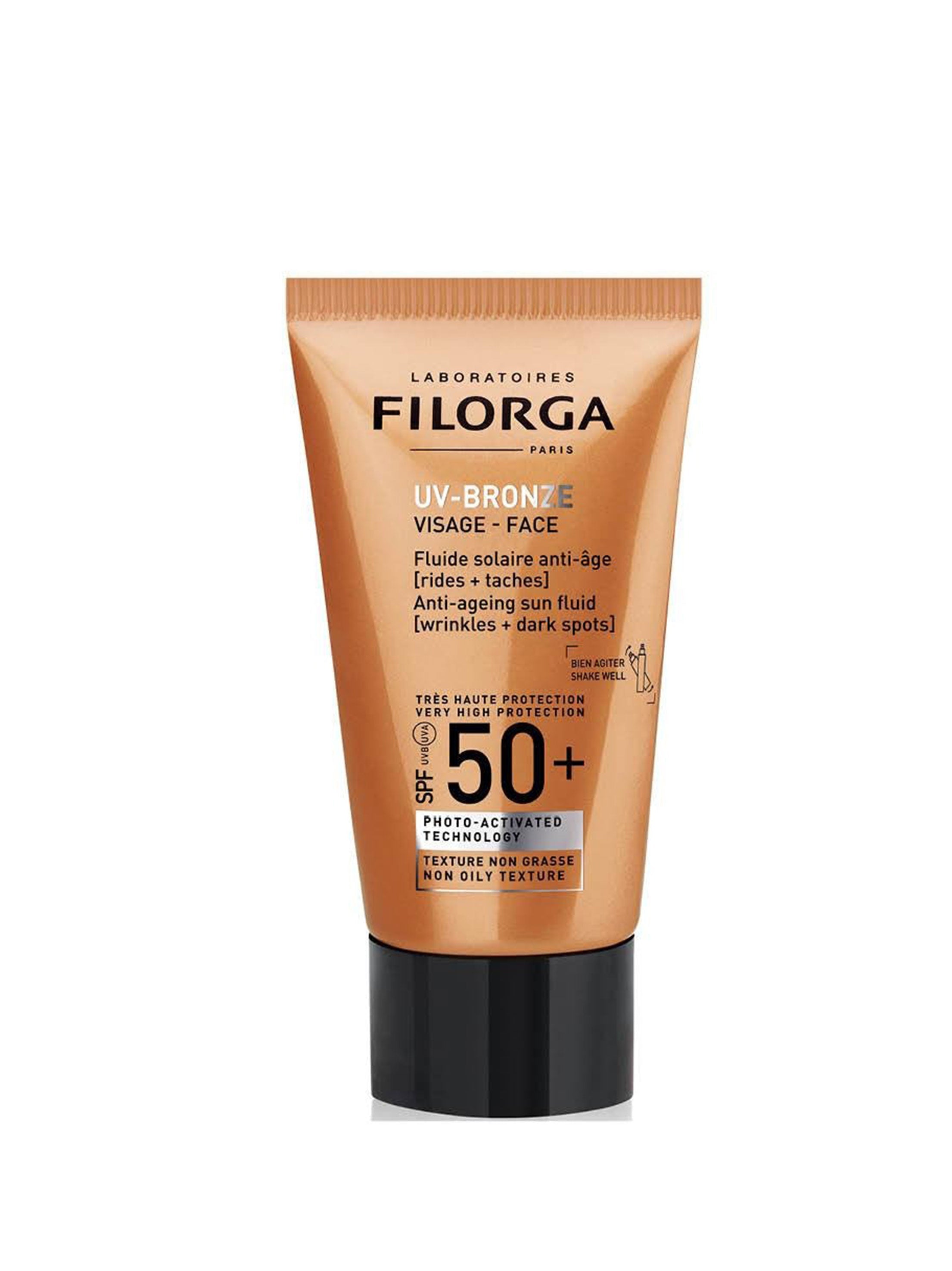 Image for Uv Bronze Face Anti-Ageing Sun Fluid Spf50+