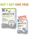 Advancis Neuro+ + FREE Extra Throat Relief