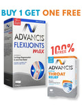 Advancis Flexijoints Max + FREE Extra Throat Relief