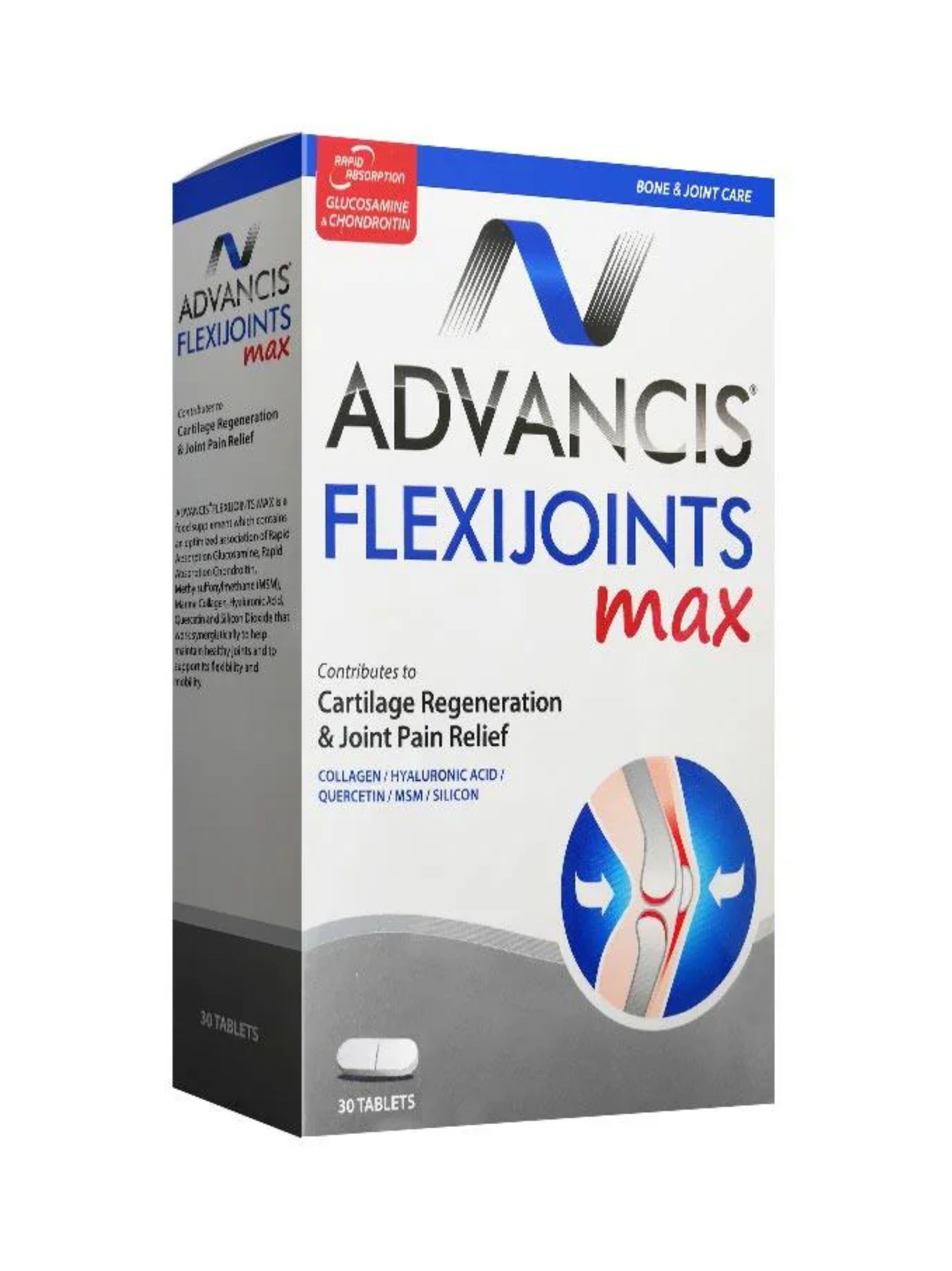 Advancis Flexijoints Max + FREE Extra Throat Relief