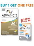 Advancis 50+ Vitamins + FREE Extra Throat Relief