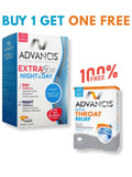 Advancis Extra Slim Night and Day + FREE Extra Throat Relief