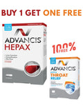 Advancis Hepax + FREE Extra Throat Relief