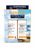 Uveblock tinted mineral cream spf50+ duo