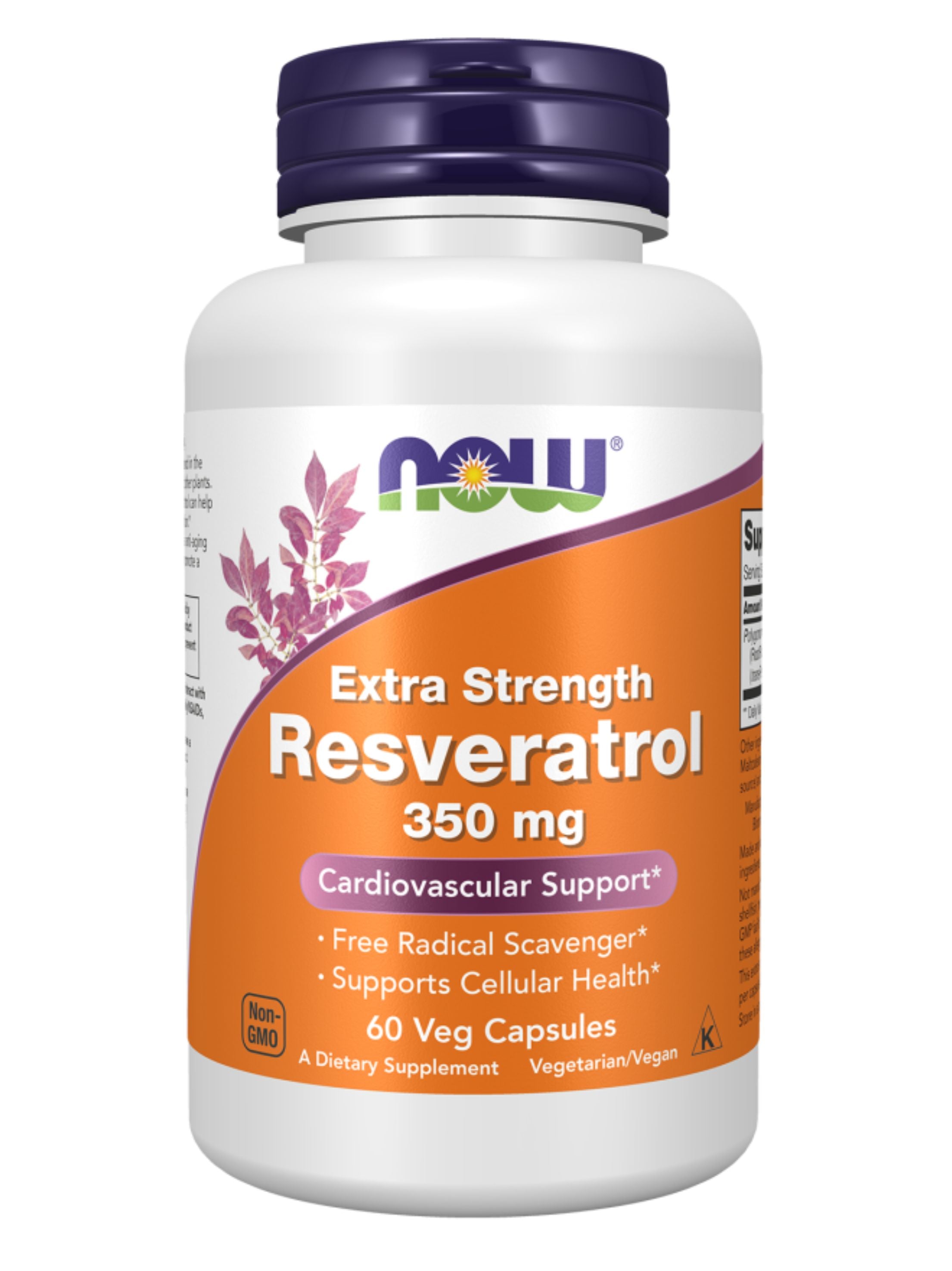 Extra Strength Resveratrol 350 Mg 60 Capsules