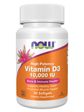 Vitamin D3 10000 Iu 30 Softgels