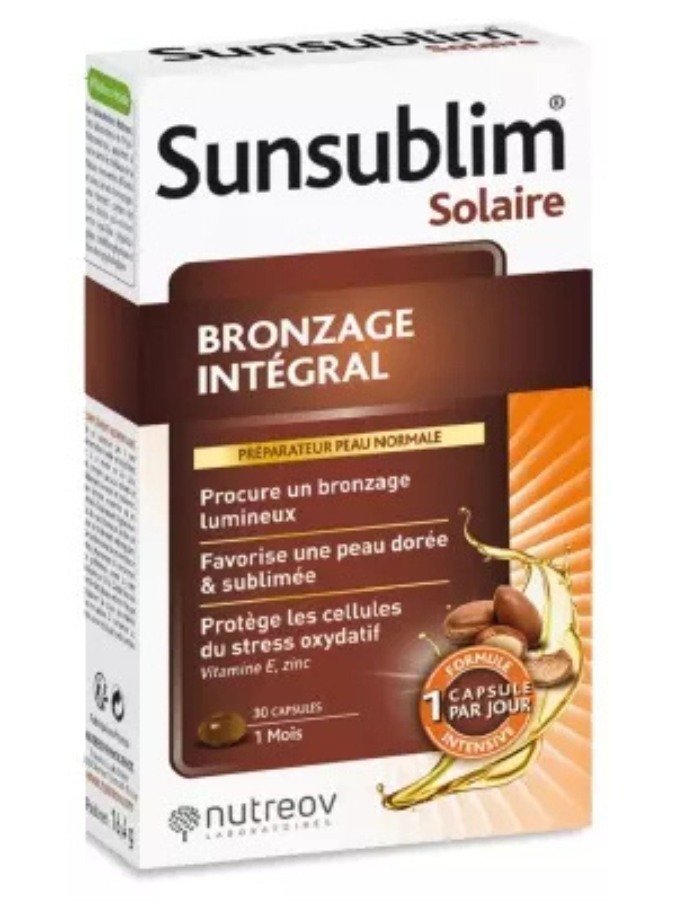 Sunsublim Integral Tanning Normal Skin 30 Capsules