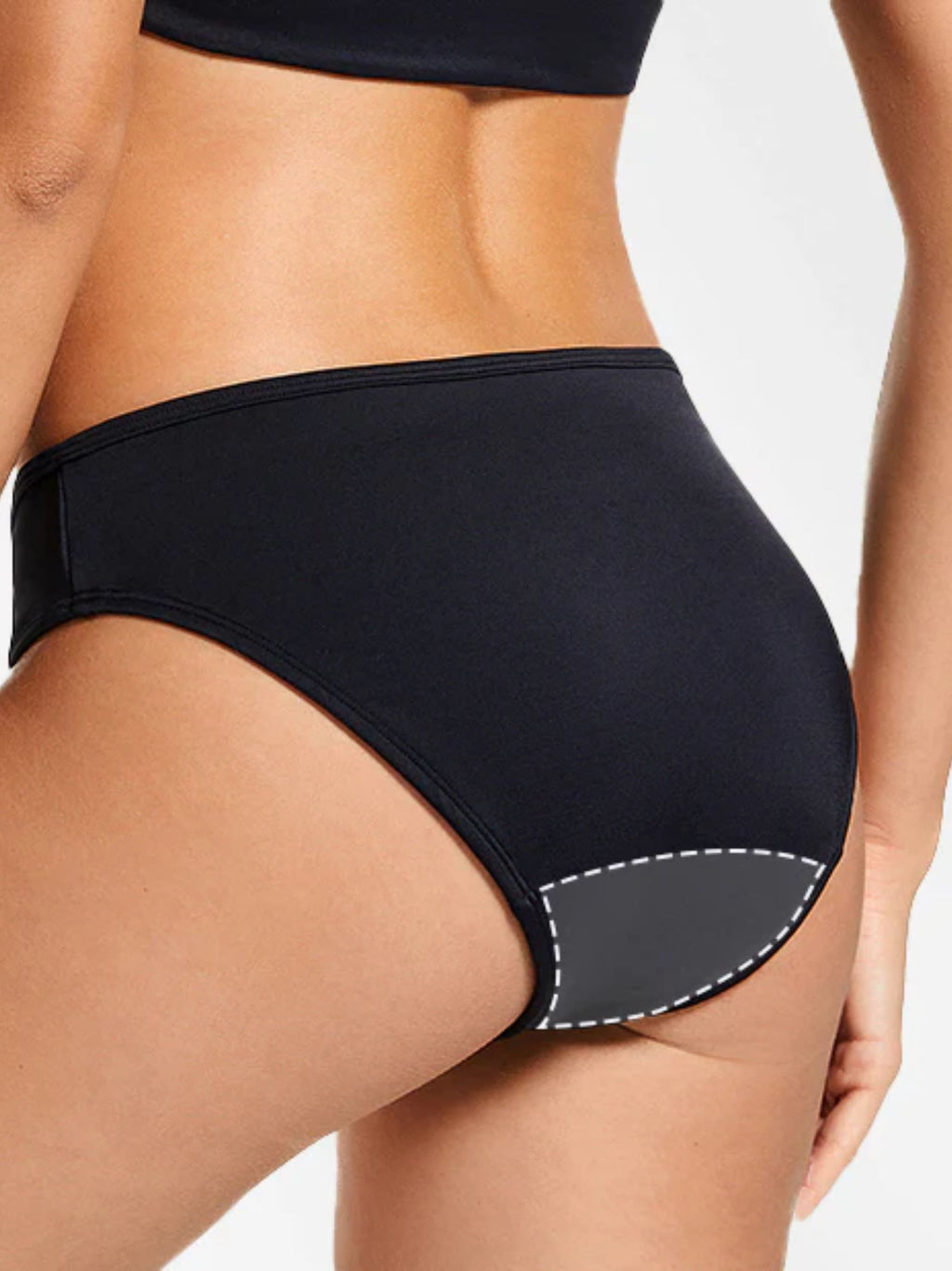 LEAKPROOF PERIOD SWIMWEAR BIKINI (CULOTTE) Large Size