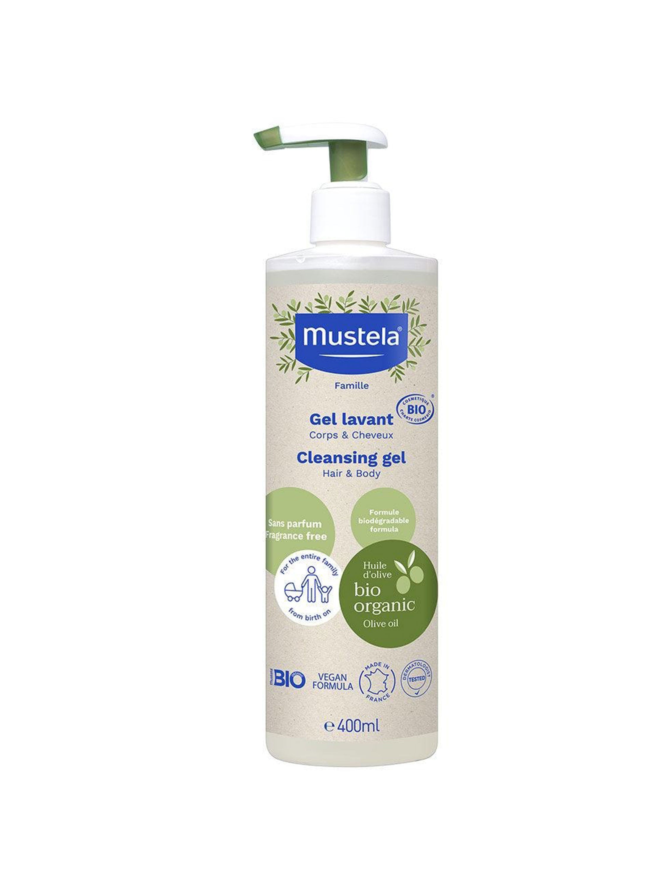 Image for Certified Organic Cleansing Gel Body & Hair