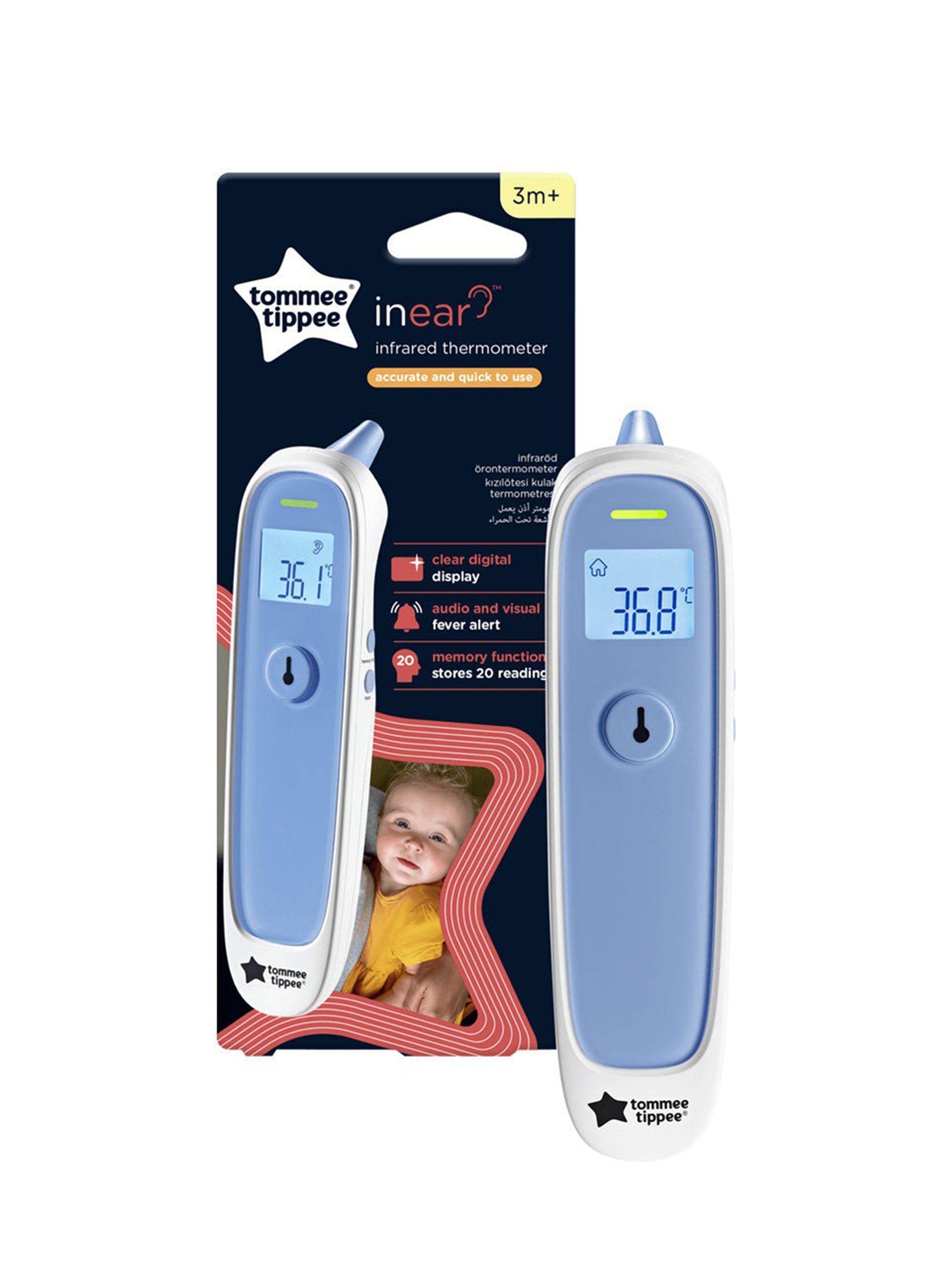 Image for Inear Infrared Digital Thermometer