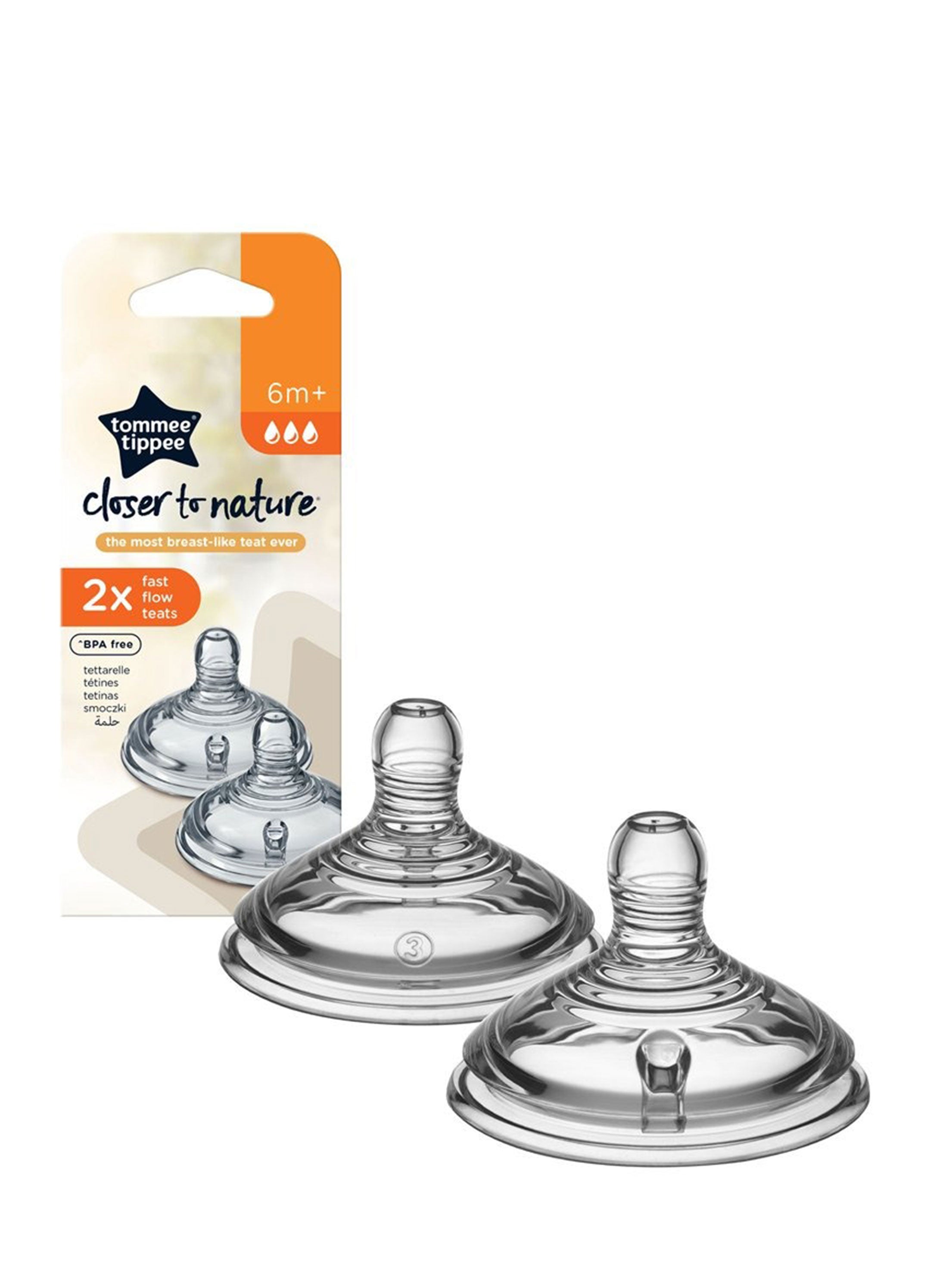 Image for Natural Start Baby Bottle Teats