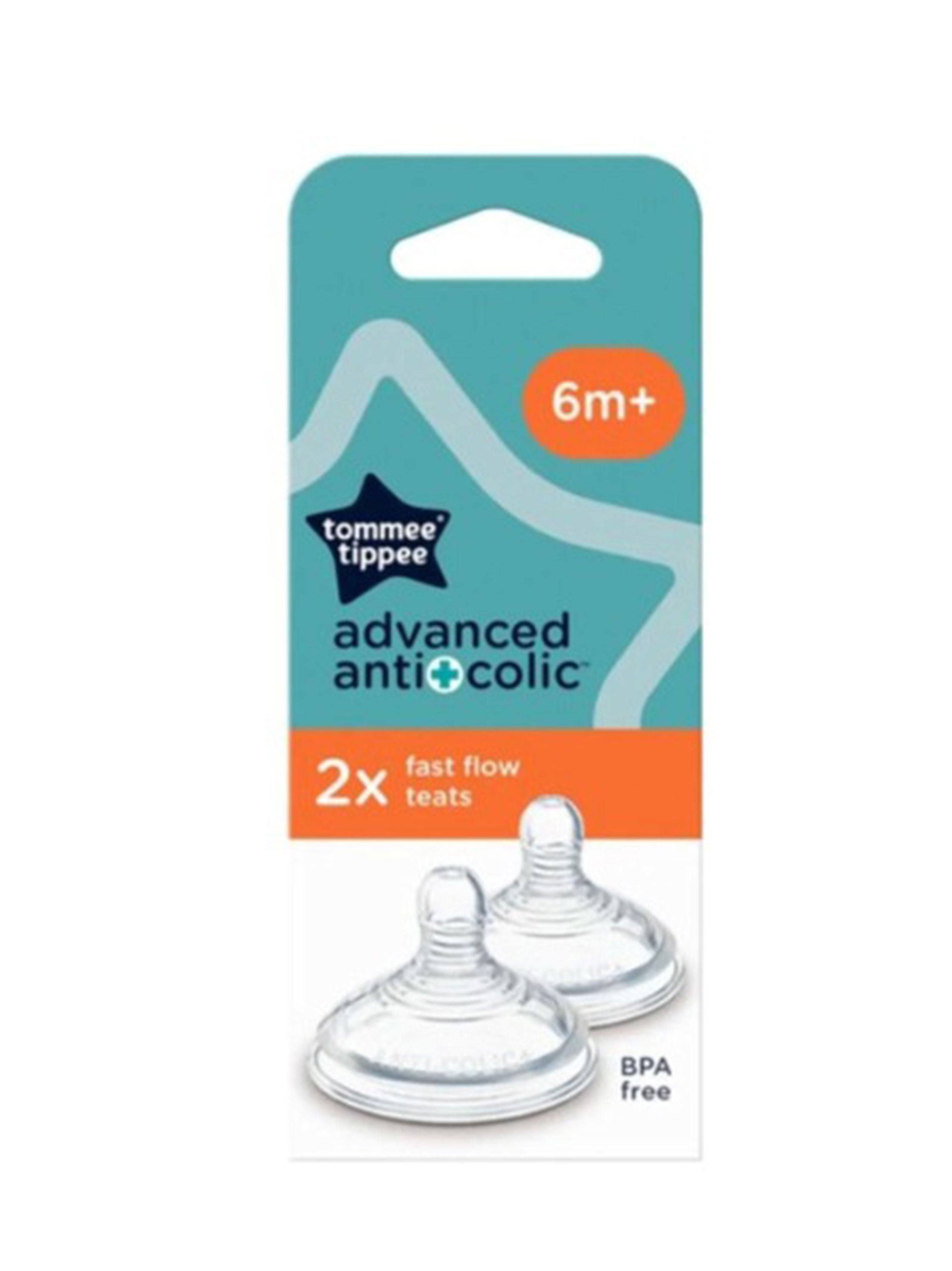 Image for Advanced Anti-Colic Baby Bottle Teats