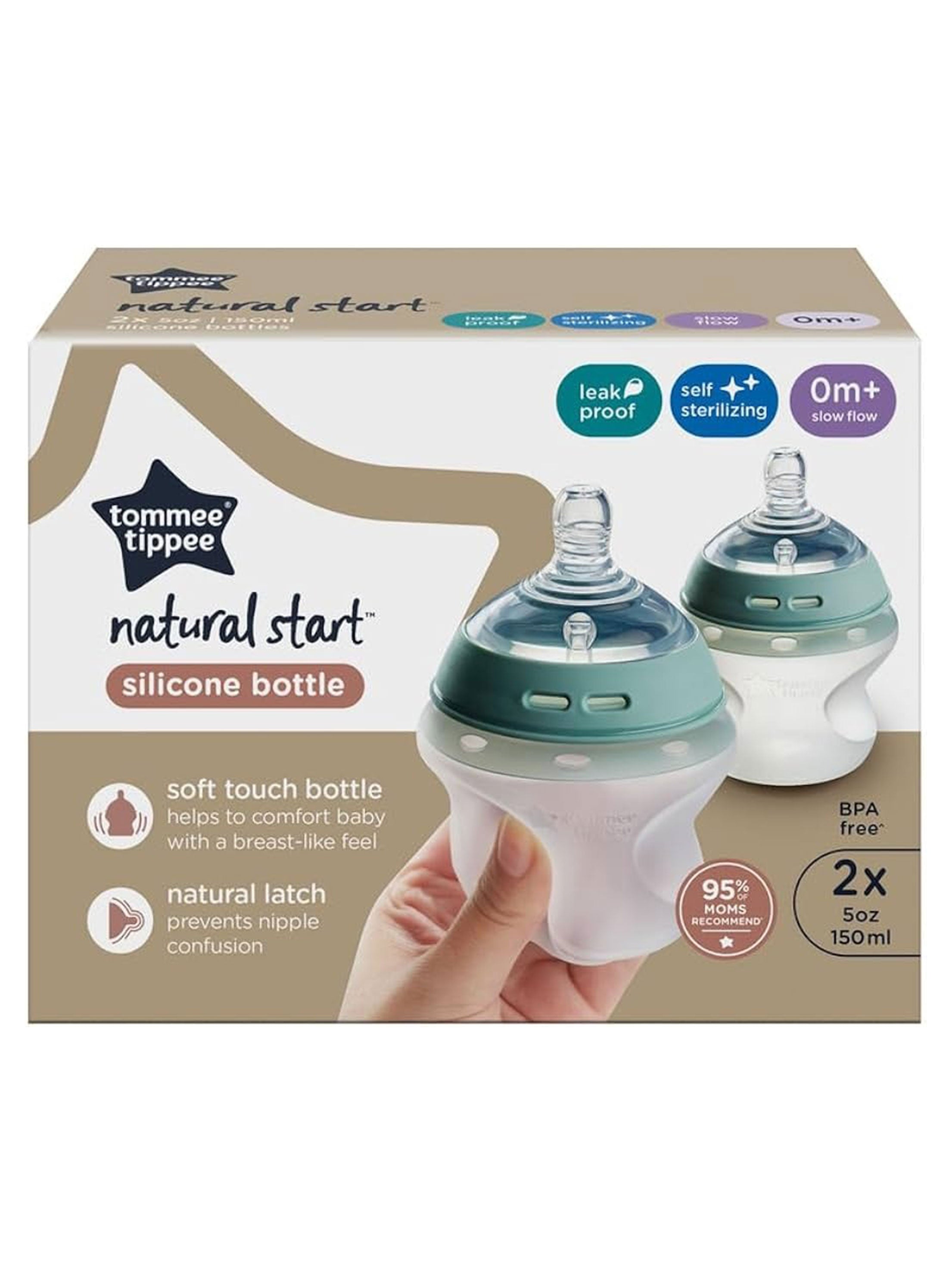 Image for Natural Start Silicone Bottles