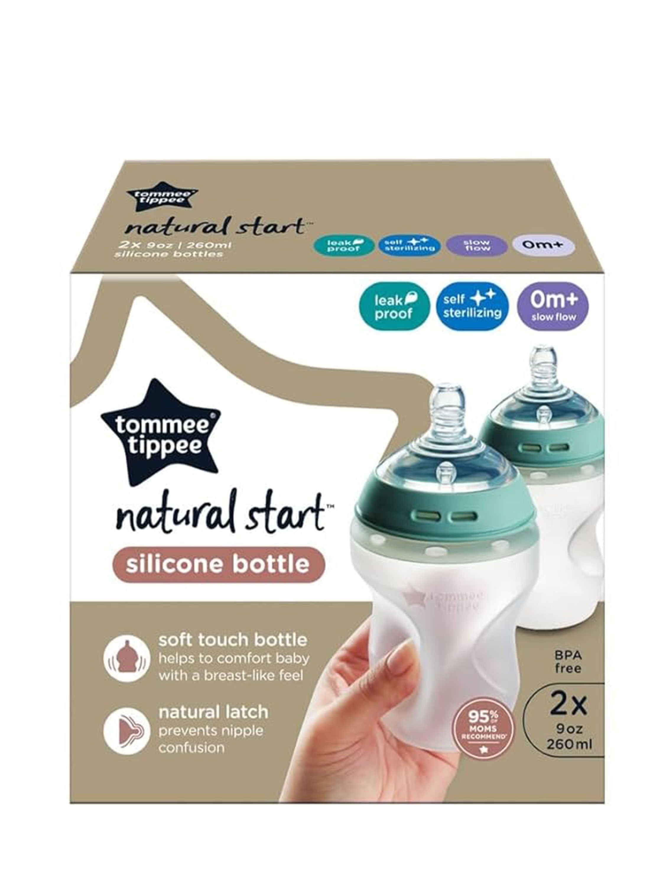Image for Natural Start Silicone Bottles